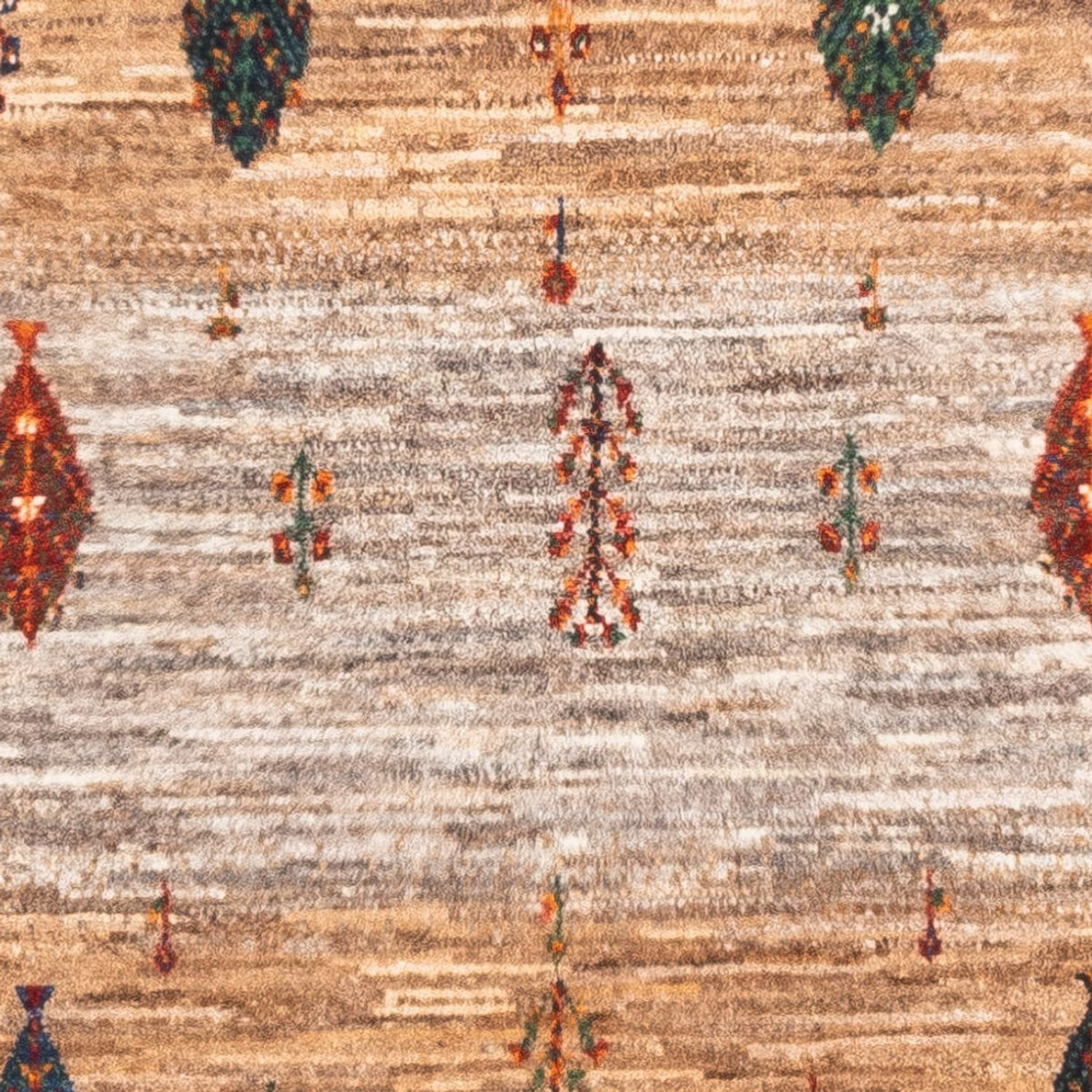 Dywan Gabbeh - Loribaft Perski - Royal - 125 x 85 cm - szary