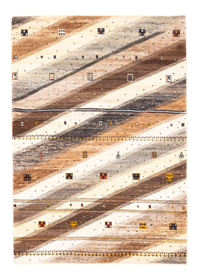 Dywan Gabbeh - Loribaft Perski - Royal - 120 x 80 cm - wielokolorowy