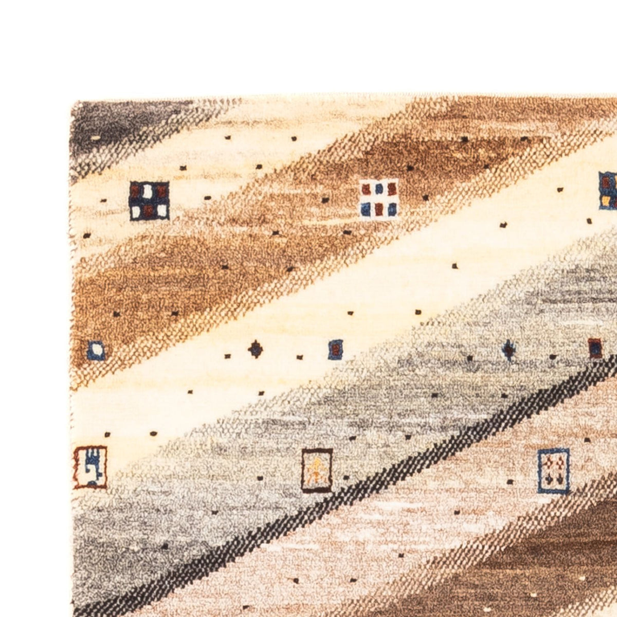 Dywan Gabbeh - Loribaft Perski - Royal - 120 x 80 cm - wielokolorowy