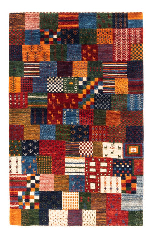 Dywan Gabbeh - Loribaft Perski - Royal - 128 x 84 cm - wielokolorowy