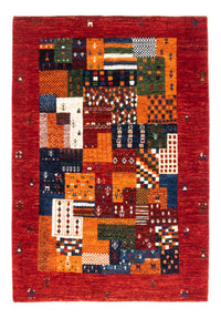 Dywan Gabbeh - Loribaft Perski - Royal - 125 x 93 cm - wielokolorowy