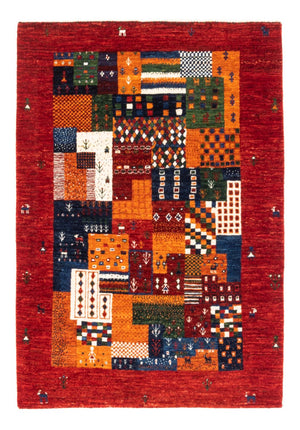 Dywan Gabbeh - Loribaft Perski - Royal - 125 x 93 cm - wielokolorowy