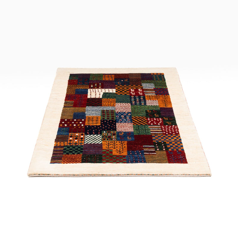 Dywan Gabbeh - Loribaft Perski - Royal - 124 x 85 cm - wielokolorowy