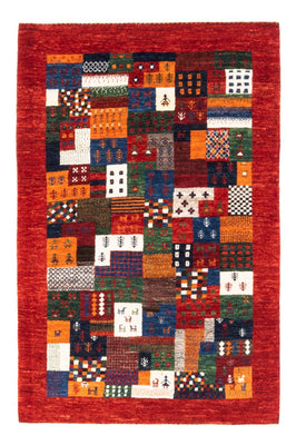 Dywan Gabbeh - Loribaft Perski - Royal - 128 x 85 cm - wielokolorowy