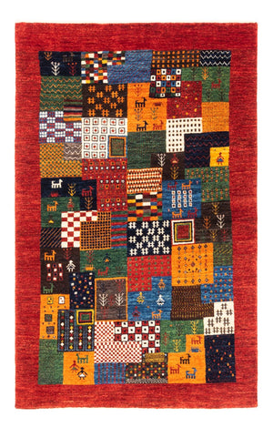 Gabbeh Teppich - Loribaft Perser - Royal - 146 x 97 cm - mehrfarbig