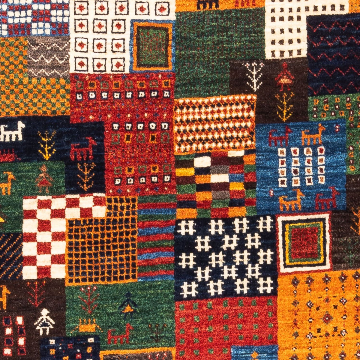 Gabbeh Teppich - Loribaft Perser - Royal - 146 x 97 cm - mehrfarbig