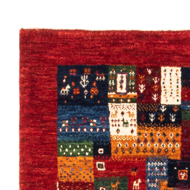 Dywan Gabbeh - Loribaft Perski - Royal - 127 x 84 cm - wielokolorowy