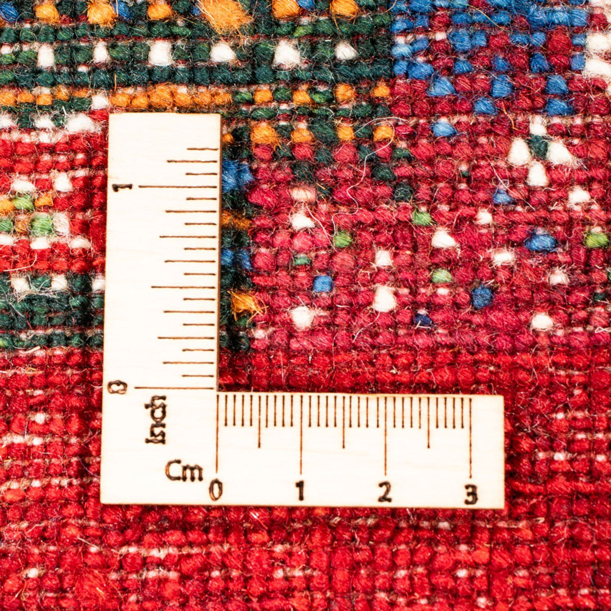 Dywan Gabbeh - Loribaft Perski - Royal - 123 x 89 cm - wielokolorowy