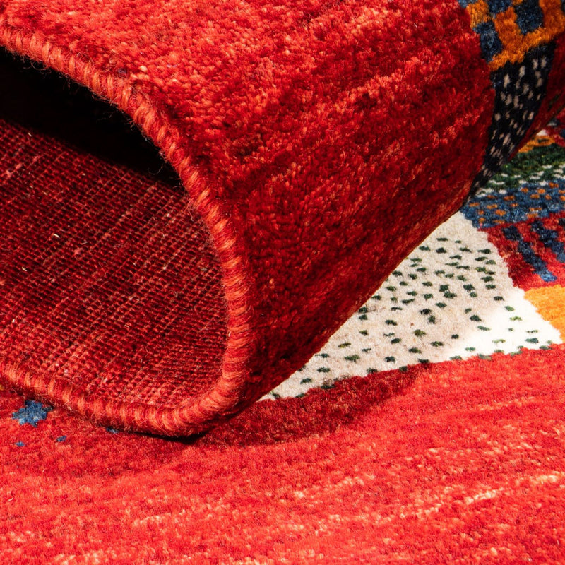 Dywan Gabbeh - Loribaft Perski - Royal - 120 x 80 cm - wielokolorowy