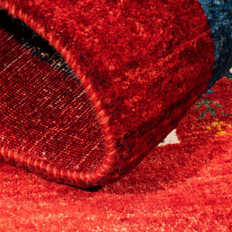 Dywan Gabbeh - Loribaft Perski - Royal - 122 x 84 cm - wielokolorowy