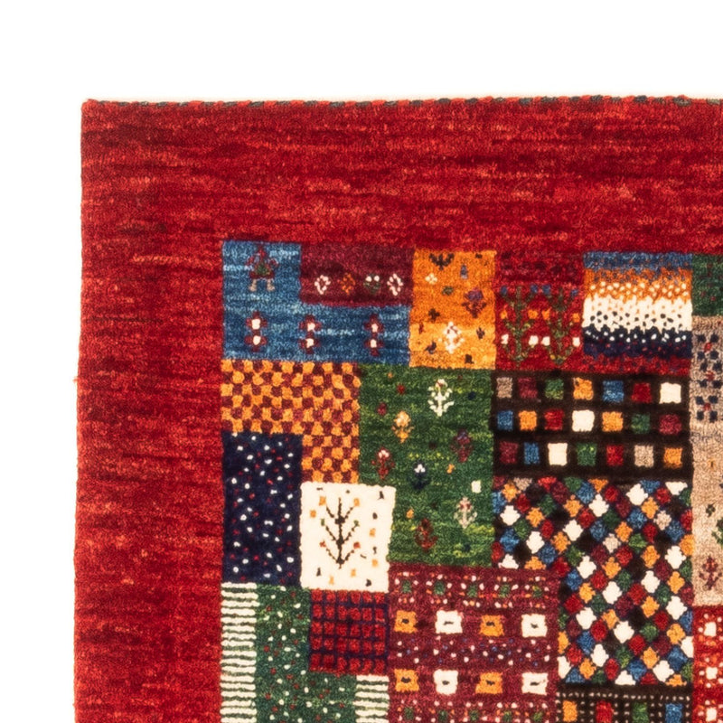 Dywan Gabbeh - Loribaft Perski - Royal - 127 x 88 cm - wielokolorowy