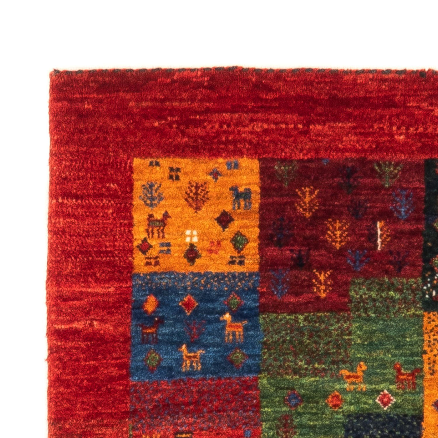 Loribaft Dywan 132x82cm - Perserteppich Wollteppich