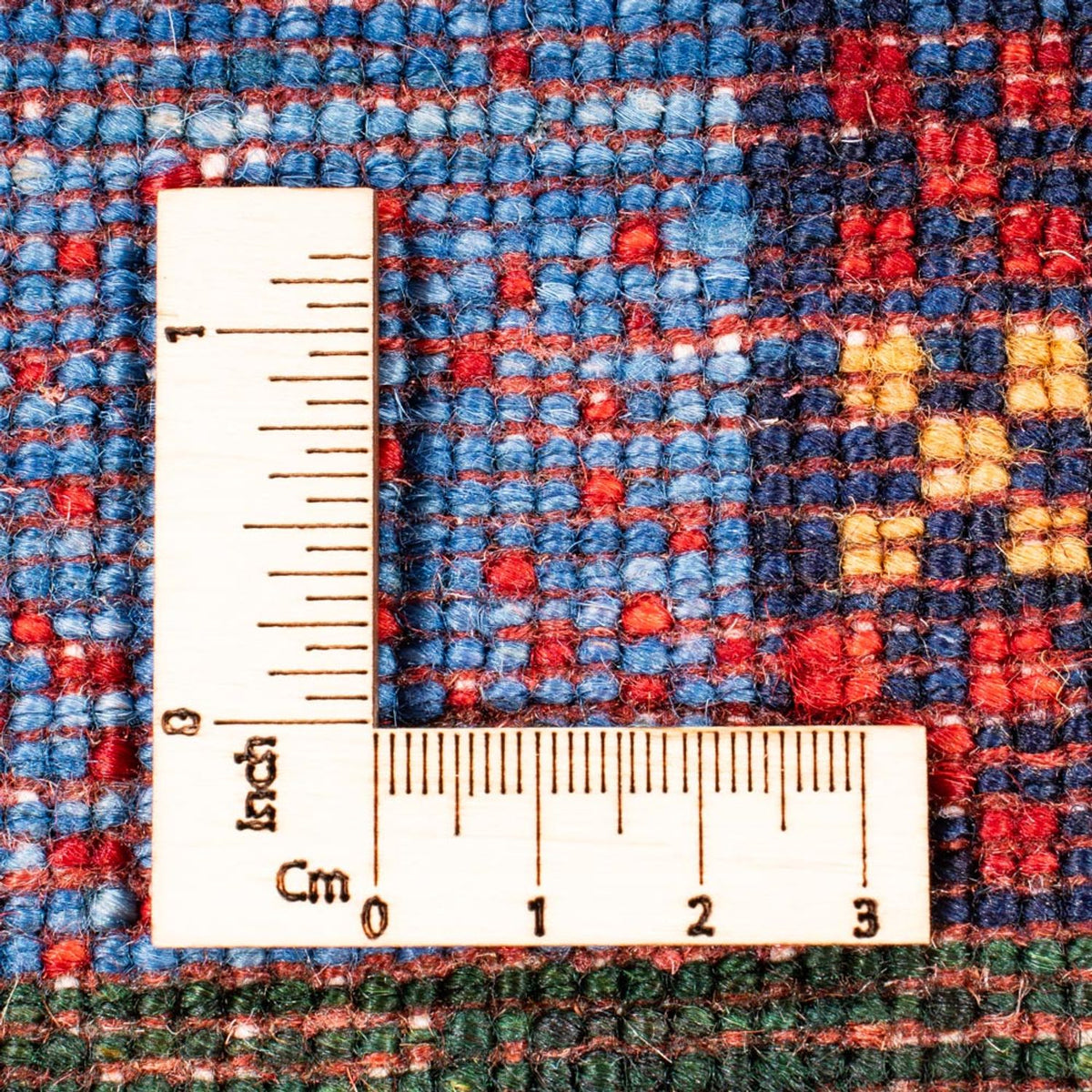 Dywan Gabbeh - Loribaft Perski - Royal - 127 x 83 cm - zielona