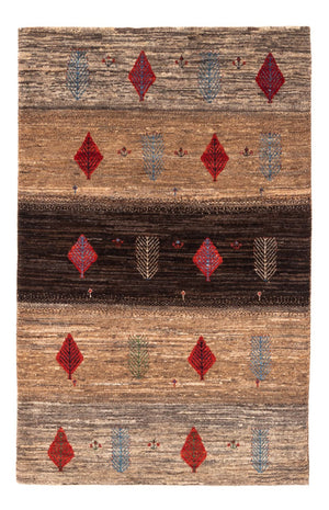 Dywan Gabbeh - Loribaft Perski - Royal - 131 x 88 cm - wielokolorowy