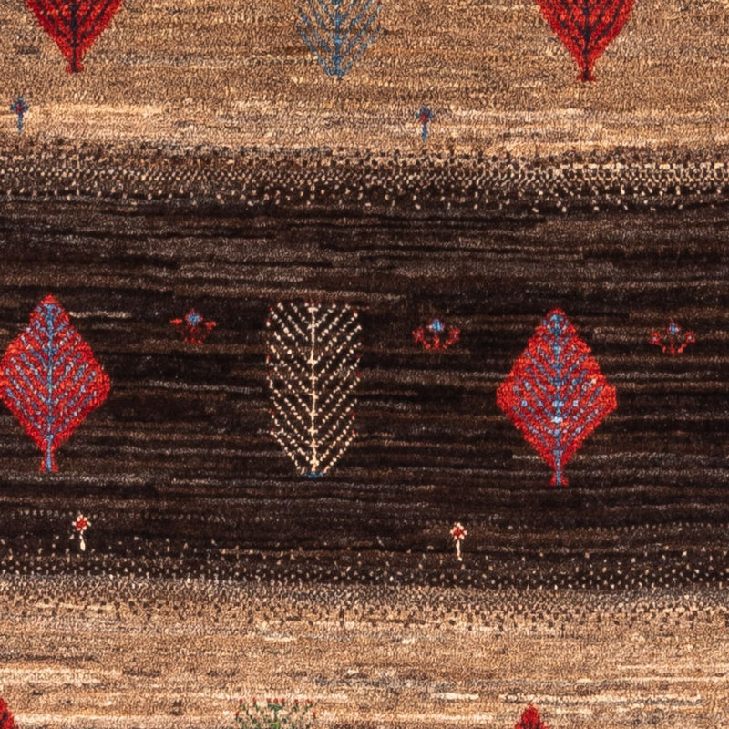 Dywan Gabbeh - Loribaft Perski - Royal - 131 x 88 cm - wielokolorowy