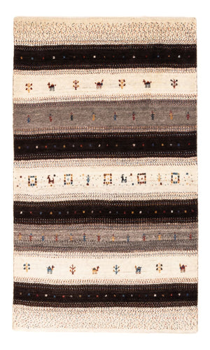 Dywan Gabbeh - Loribaft Perski - Royal - 134 x 84 cm - brązowy