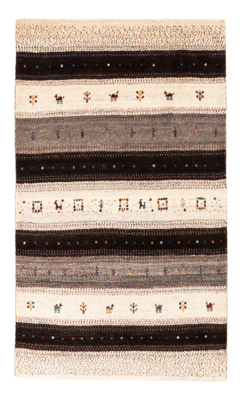 Dywan Gabbeh - Loribaft Perski - Royal - 134 x 84 cm - brązowy