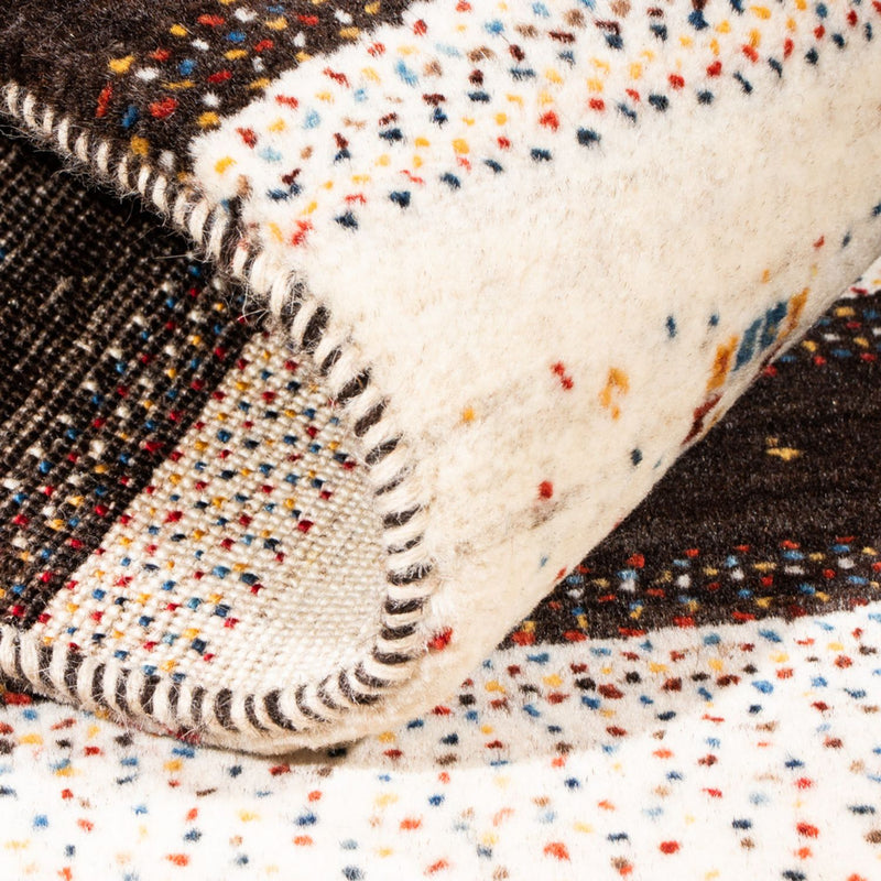 Dywan Gabbeh - Loribaft Perski - Royal - 134 x 84 cm - brązowy