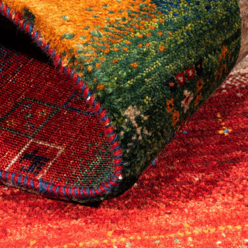 Dywan Gabbeh - Loribaft Perski - Royal - 136 x 85 cm - wielokolorowy