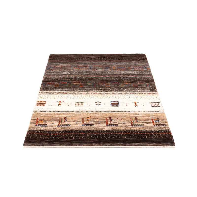 Dywan Gabbeh - Loribaft Perski - Royal - 137 x 85 cm - brązowy