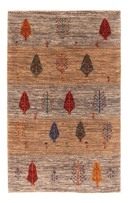 Dywan Gabbeh - Loribaft Perski - Royal - 123 x 81 cm - wielokolorowy