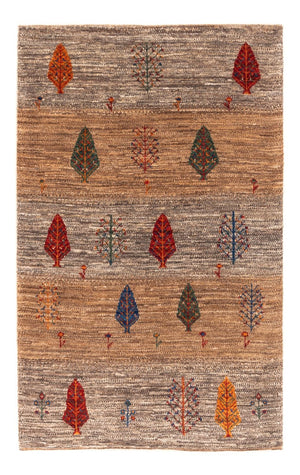 Dywan Gabbeh - Loribaft Perski - Royal - 123 x 81 cm - wielokolorowy