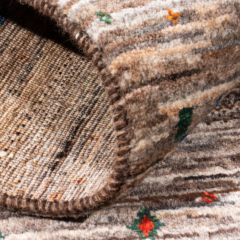 Dywan Gabbeh - Loribaft Perski - Royal - 134 x 84 cm - szary