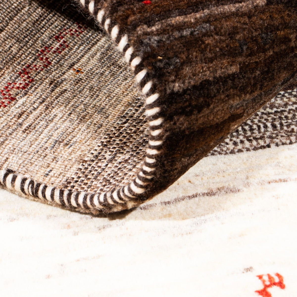 Dywan Gabbeh - Loribaft Perski - Royal - 134 x 84 cm - wielokolorowy