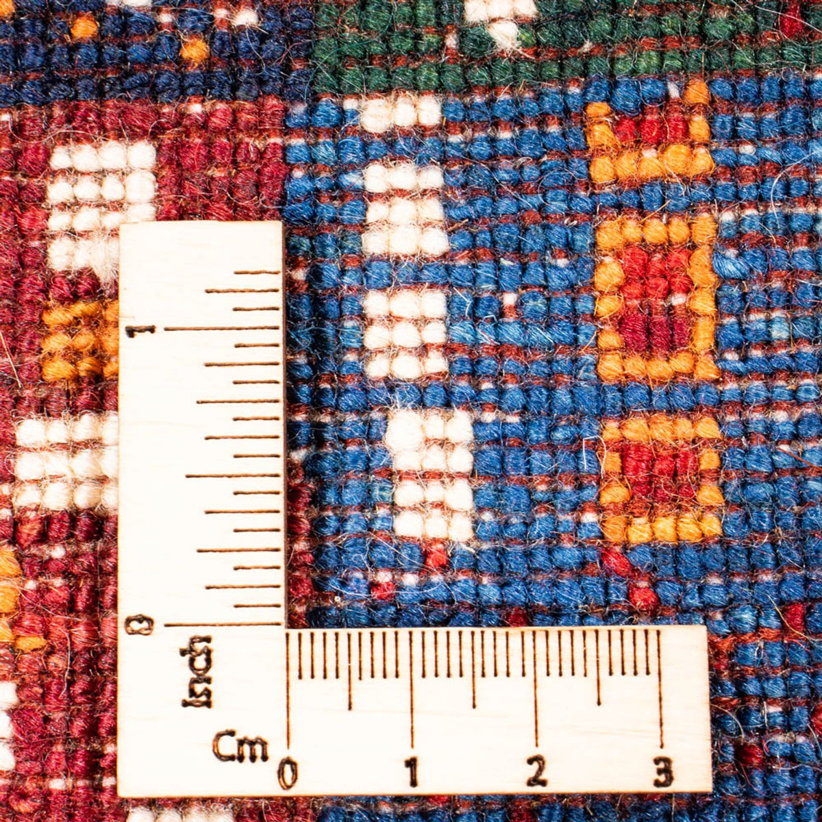 Dywan Gabbeh - Loribaft Perski - Royal - 122 x 86 cm - wielokolorowy