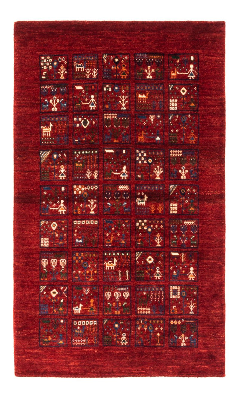 Dywan Gabbeh - Loribaft Perski - Royal - 133 x 83 cm - wielokolorowy