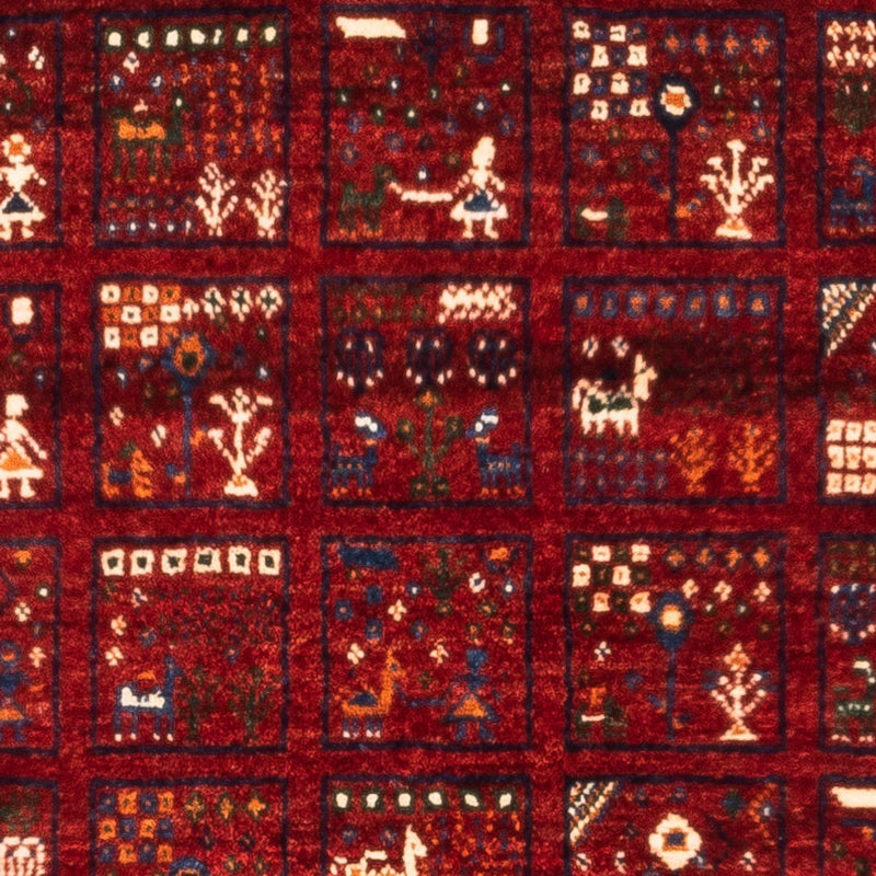 Dywan Gabbeh - Loribaft Perski - Royal - 133 x 83 cm - wielokolorowy