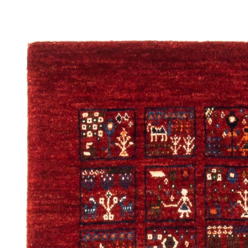 Dywan Gabbeh - Loribaft Perski - Royal - 133 x 83 cm - wielokolorowy