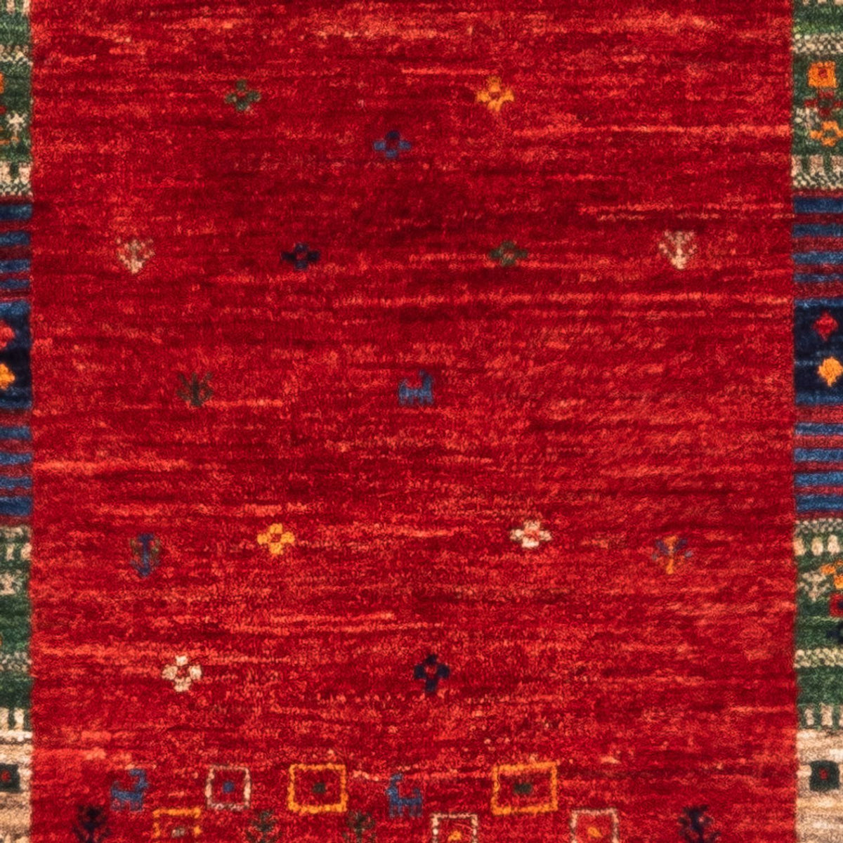 Dywan Gabbeh - Loribaft Perski - Royal - 128 x 83 cm - wielokolorowy
