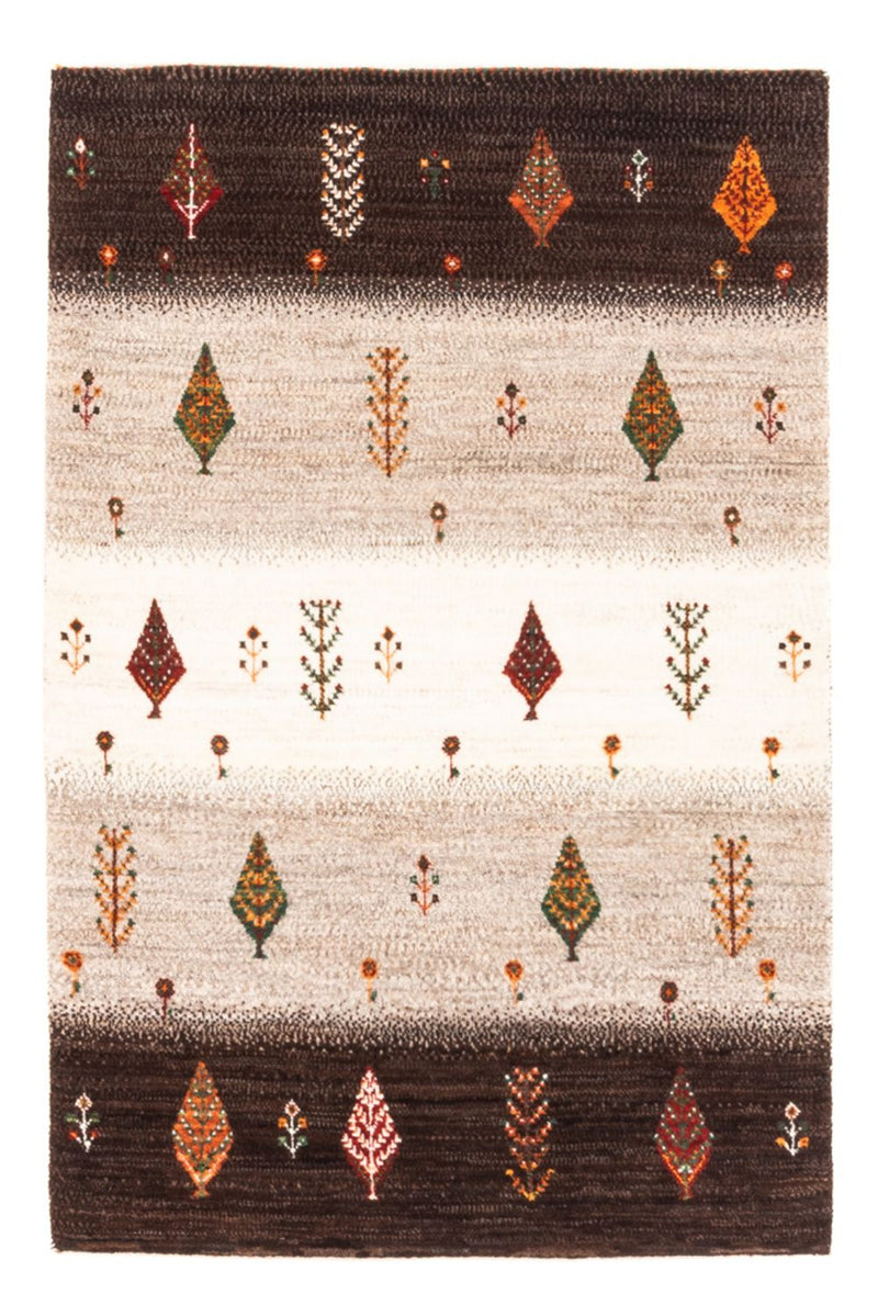 Dywan Gabbeh - Loribaft Perski - Royal - 126 x 84 cm - szary