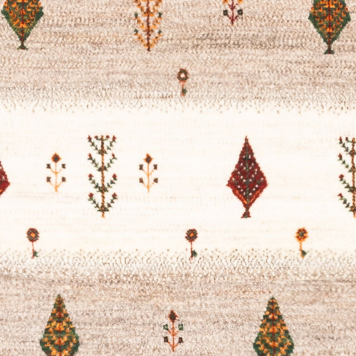 Dywan Gabbeh - Loribaft Perski - Royal - 126 x 84 cm - szary