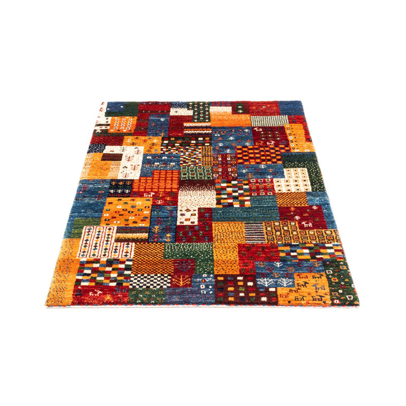 Dywan Gabbeh - Loribaft Perski - Royal - 132 x 80 cm - wielokolorowy