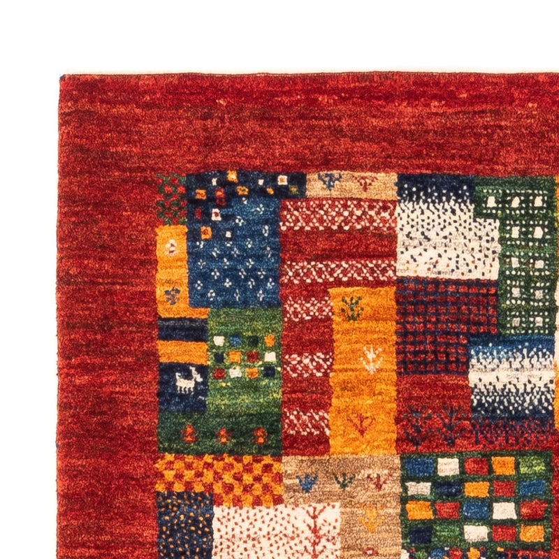 Dywan Gabbeh - Loribaft Perski - Royal - 123 x 87 cm - wielokolorowy