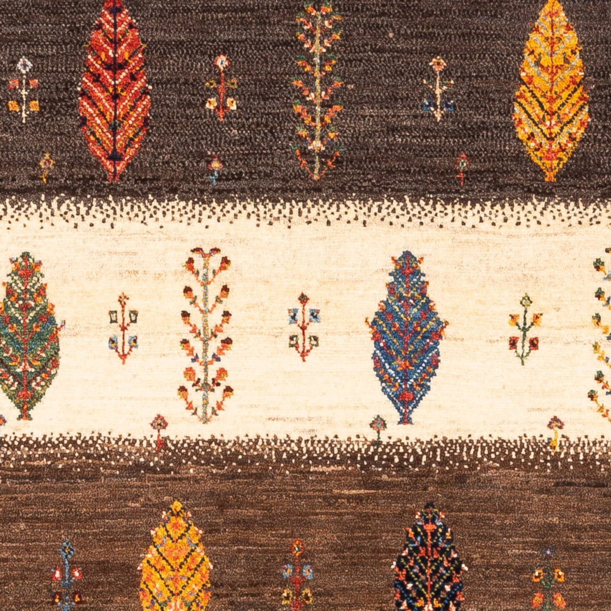 Dywan Gabbeh - Loribaft Perski - Royal - 122 x 84 cm - wielokolorowy