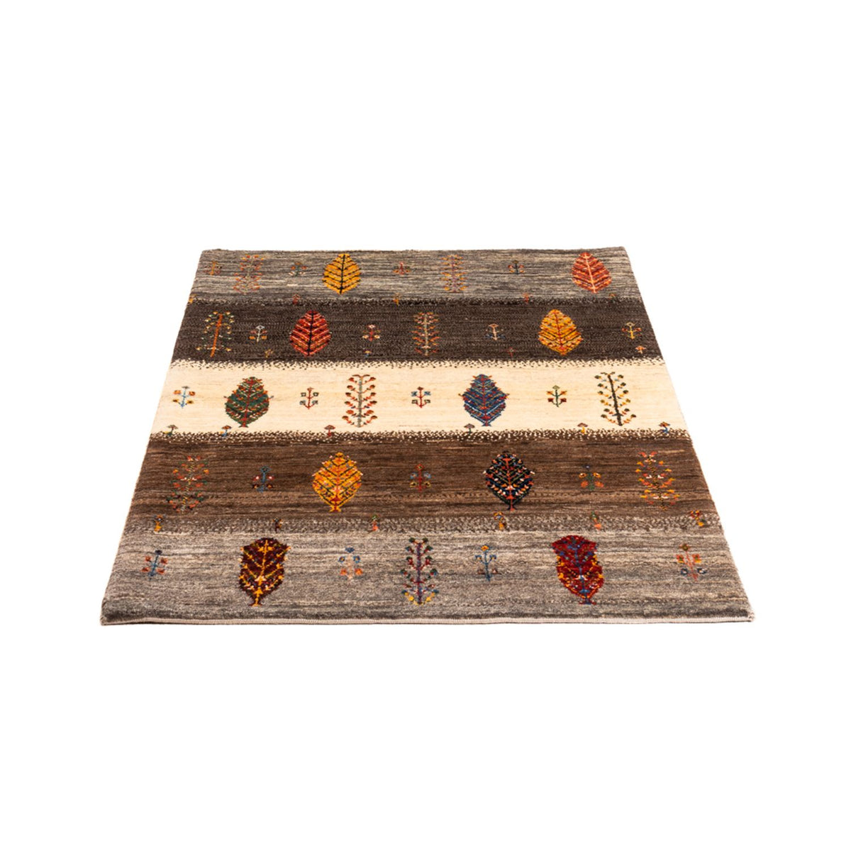 Dywan Gabbeh - Loribaft Perski - Royal - 122 x 84 cm - wielokolorowy