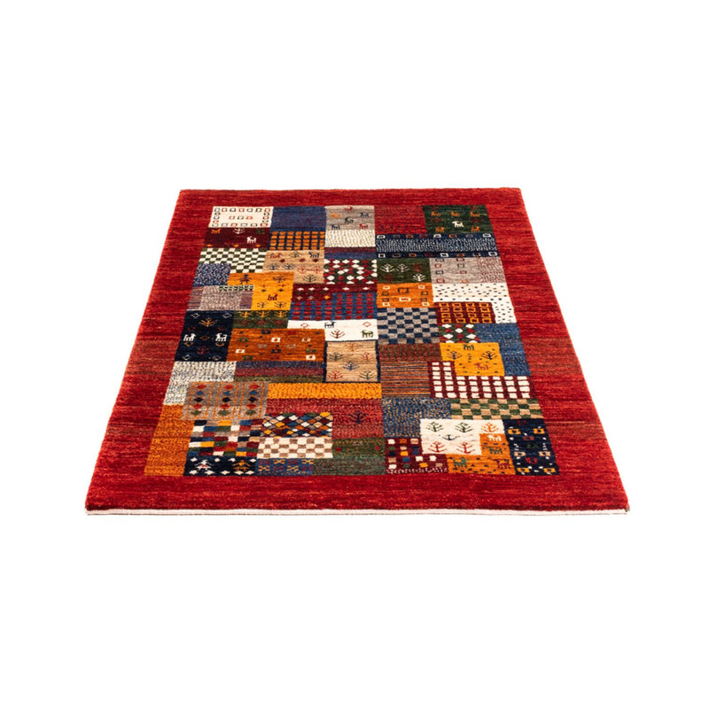 Dywan Gabbeh - Loribaft Perski - Royal - 130 x 83 cm - wielokolorowy