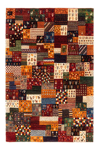 Dywan Gabbeh - Loribaft Perski - Royal - 137 x 92 cm - wielokolorowy