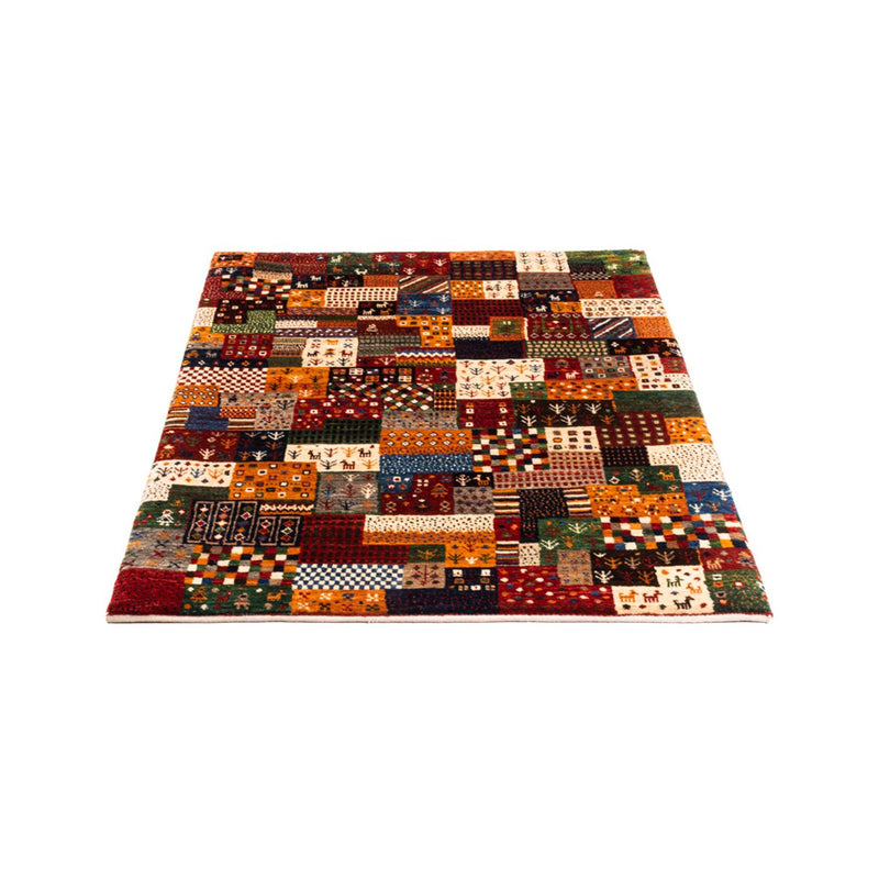 Dywan Gabbeh - Loribaft Perski - Royal - 137 x 92 cm - wielokolorowy