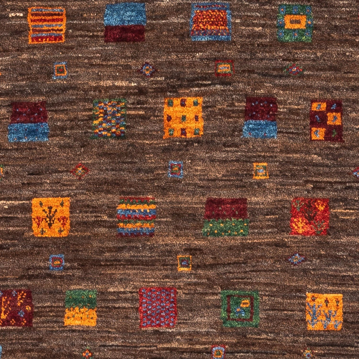 Dywan Gabbeh - Loribaft Perski - Royal - 119 x 82 cm - szary