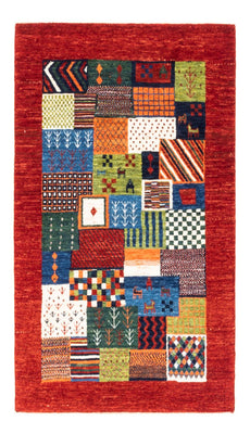 Dywan Gabbeh - Loribaft Perski - Royal - 131 x 81 cm - wielokolorowy