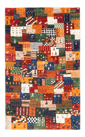 Dywan Gabbeh - Loribaft Perski - Royal - 125 x 80 cm - wielokolorowy