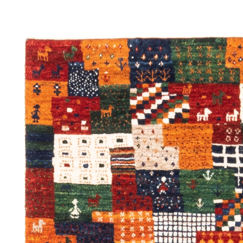 Dywan Gabbeh - Loribaft Perski - Royal - 125 x 80 cm - wielokolorowy