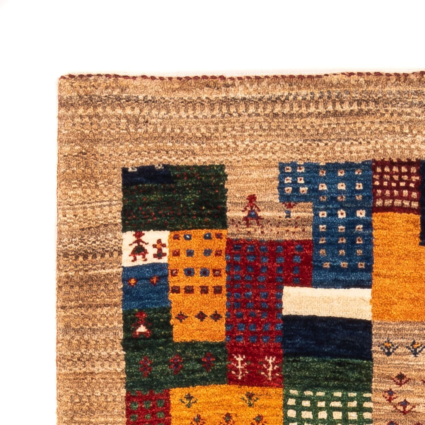 Loribaft Dywan 123x82cm - Perserteppich Wollteppich