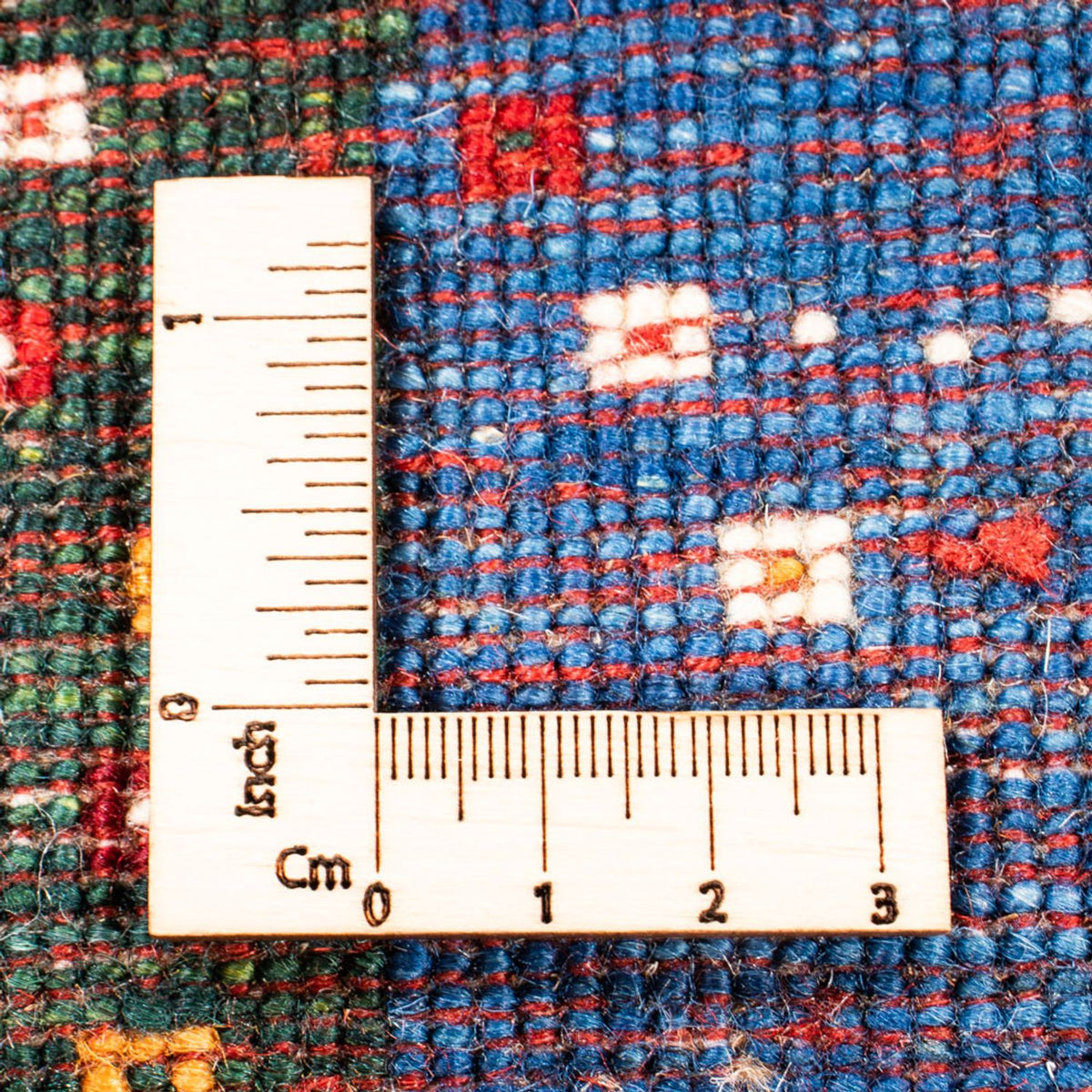 Dywan Gabbeh - Loribaft Perski - Royal - 123 x 82 cm - wielokolorowy