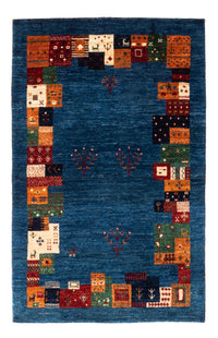 Dywan Gabbeh - Loribaft Perski - Royal - 128 x 83 cm - wielokolorowy