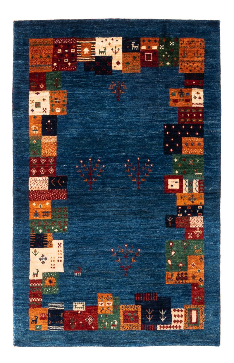 Dywan Gabbeh - Loribaft Perski - Royal - 128 x 83 cm - wielokolorowy